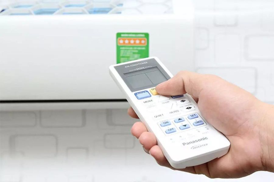 Remote máy lạnh không hiển thị nhiệt độ không thể điều chỉnh được nhiệt độ phù hợp.