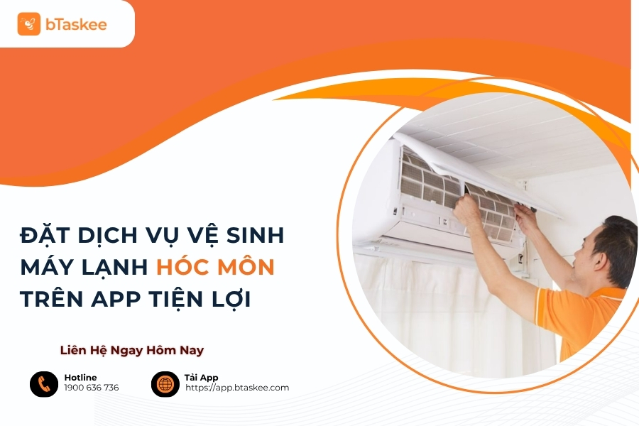 vệ sinh máy lạnh hóc môn