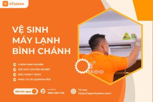 vệ sinh máy lạnh bình chánh