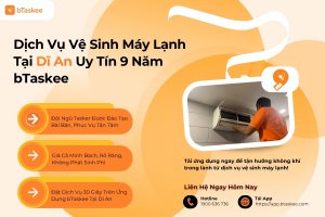 vệ sinh máy lạnh dĩ an