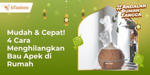 menghilangkan bau apek