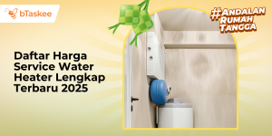 Harga Service Water Heater Lengkap Terbaru 2025