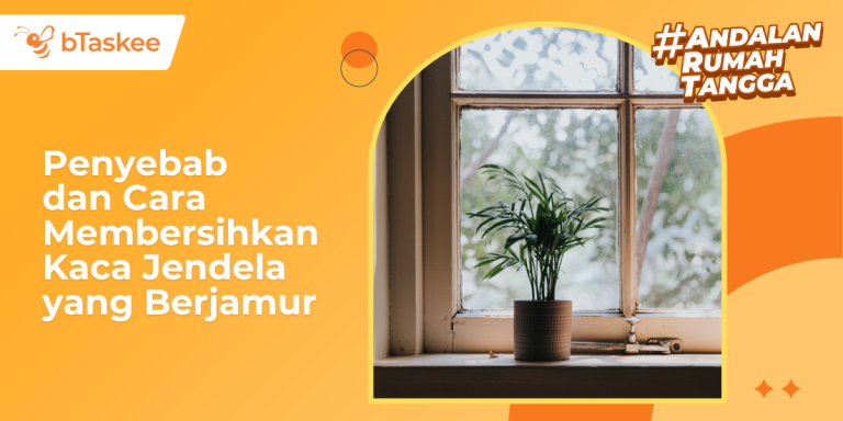 Cara Membersihkan Kaca Jendela yang Berjamur