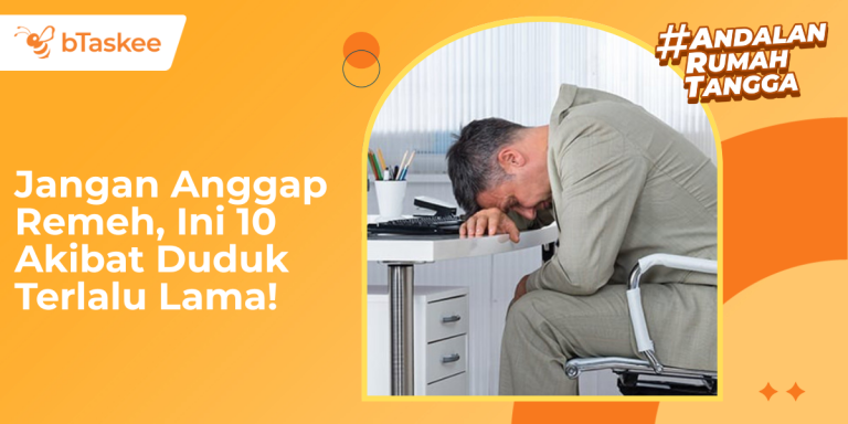 akibat duduk terlalu lama