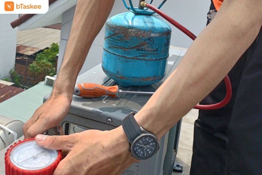 Kiểm tra gas định kỳ giúp xác định sớm các vấn đề tiềm ẩn.