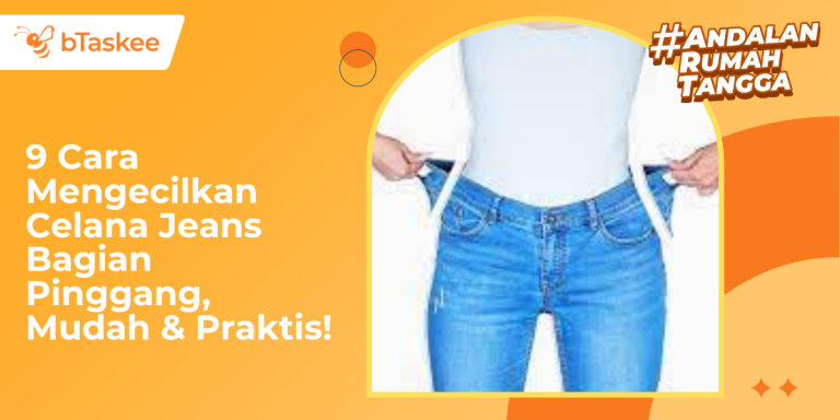 cara mengecilkan celana jeans bagian pinggang