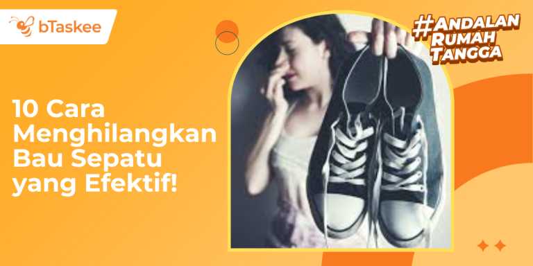 cara menghilangkan bau sepatu