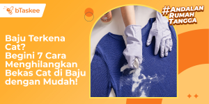 cara menghilangkan noda cat di baju