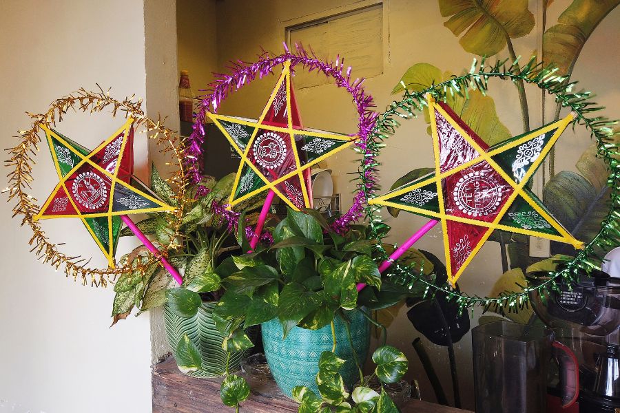 Chiếc lồng đèn Trung thu truyền thống.