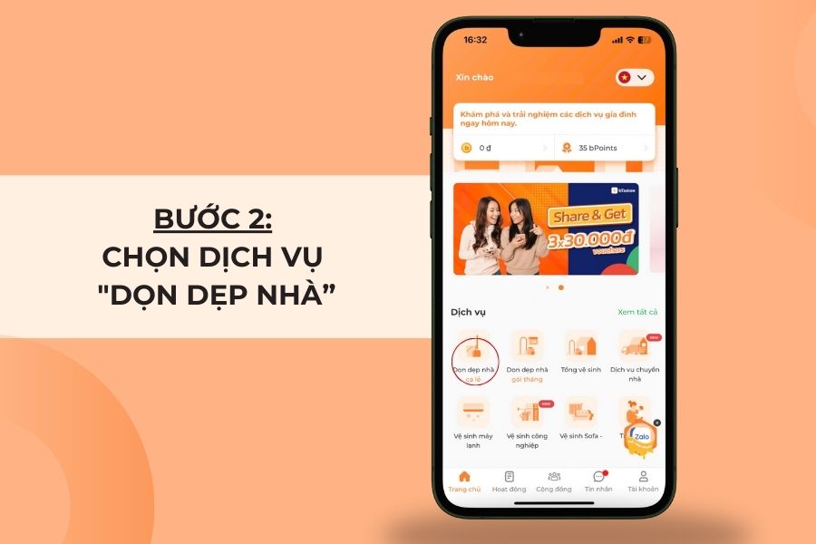 Chọn dịch vụ “dọn dẹp nhà” tại Thanh Trì.