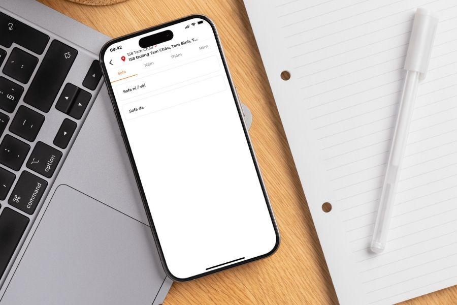 Đặt dịch vụ giặt thảm nhanh chóng ngay trên ứng dụng, thay vì gọi điện thoại.