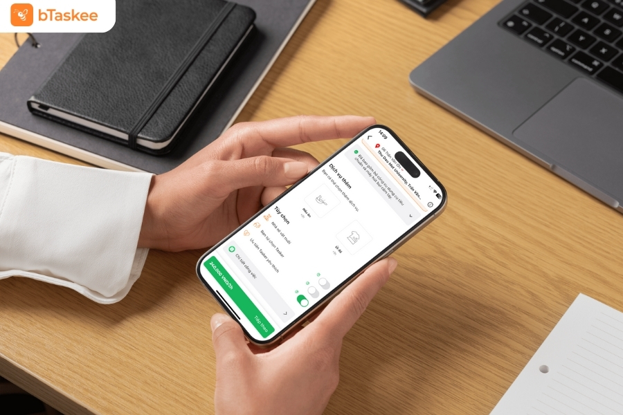 Điền địa chỉ, lựa chọn gói dịch vụ phù hợp và thêm các tiện ích bổ sung nếu cần.