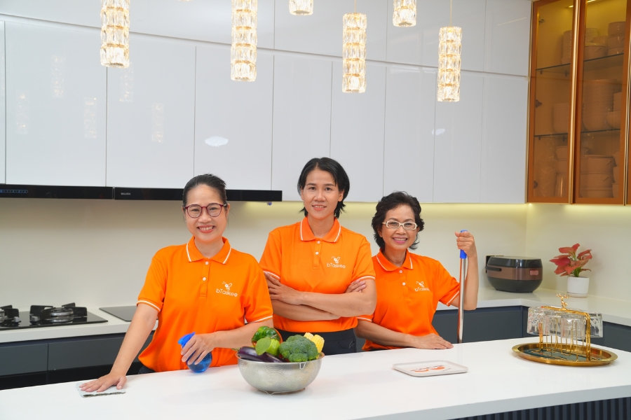 Đội ngũ Tasker giỏi chuyên môn và làm việc tận tâm của bTaskee.