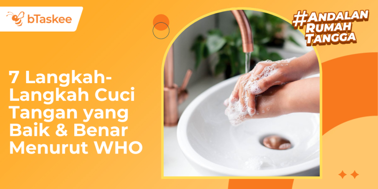 langkah-langkah cuci tangan