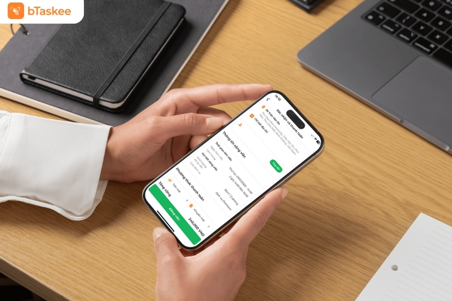 Sau khi xác nhận thông tin, chọn phương thức thanh toán và tiến hành đặt lịch.