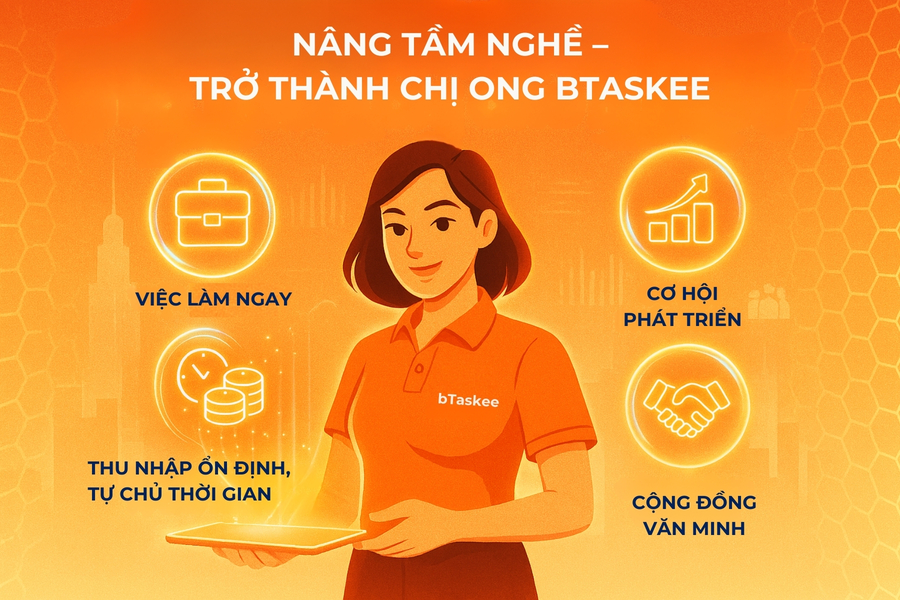 4 Lợi ích khi hoàn thành khóa đào tạo trở thành Tasker bTaskee.