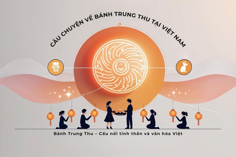 Bánh Trung thu khi vào Việt Nam và gắn liền với những giai thoại nổi tiếng.
