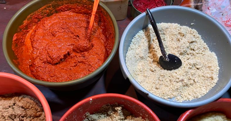 Bumbu dapur basah, bumbu dapur giling