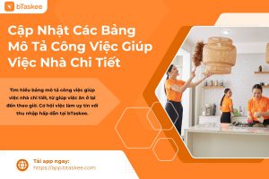 mô tả công việc giúp việc nhà