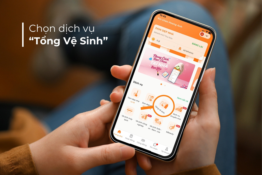 Chọn dịch vụ Tổng vệ sinh tại Thủ Đức.