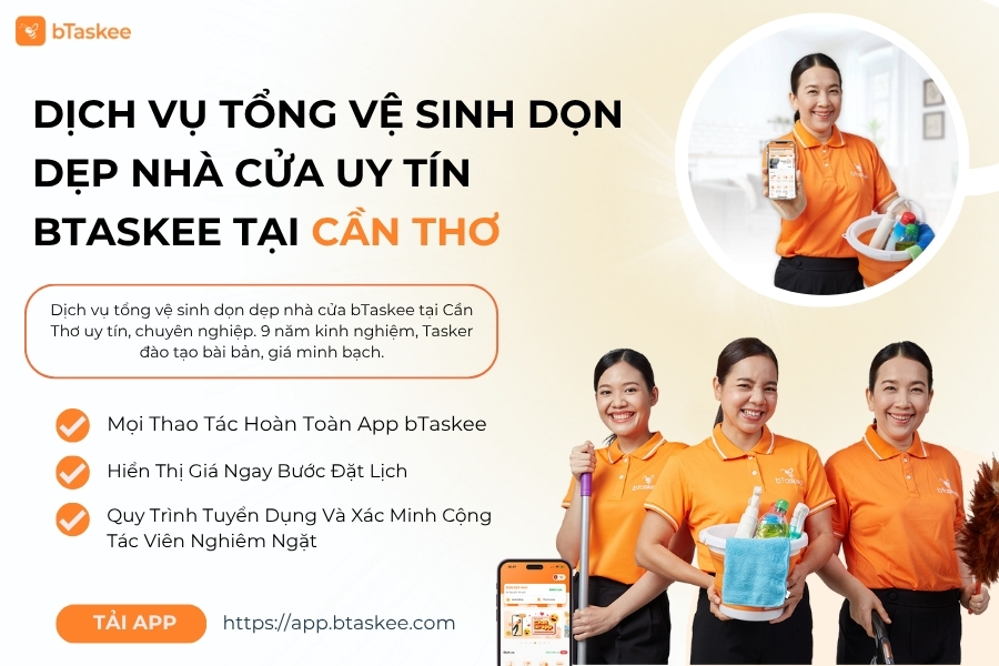 dịch vụ dọn dẹp nhà cửa cần thơ