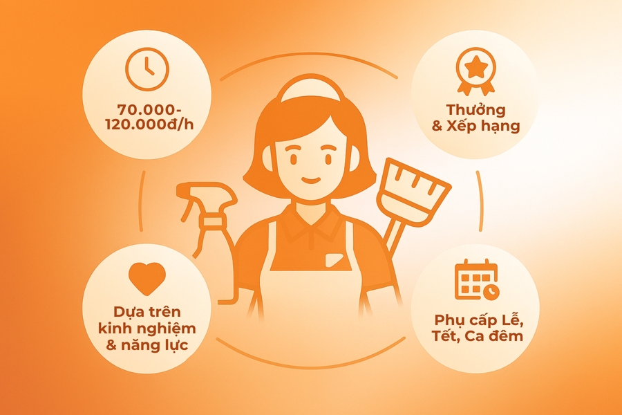 Hệ thống thưởng và xếp hạng tại bTaskee.