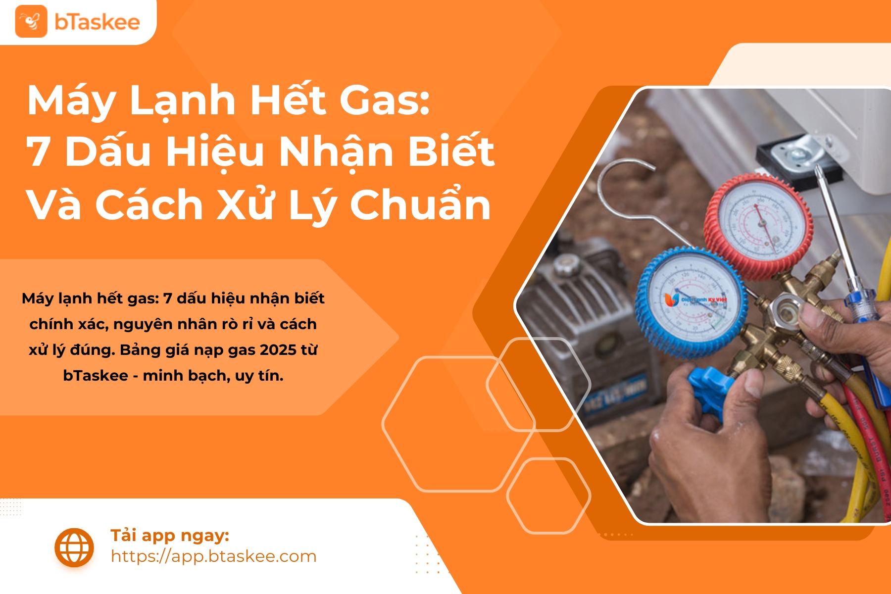 máy lạnh hết gas