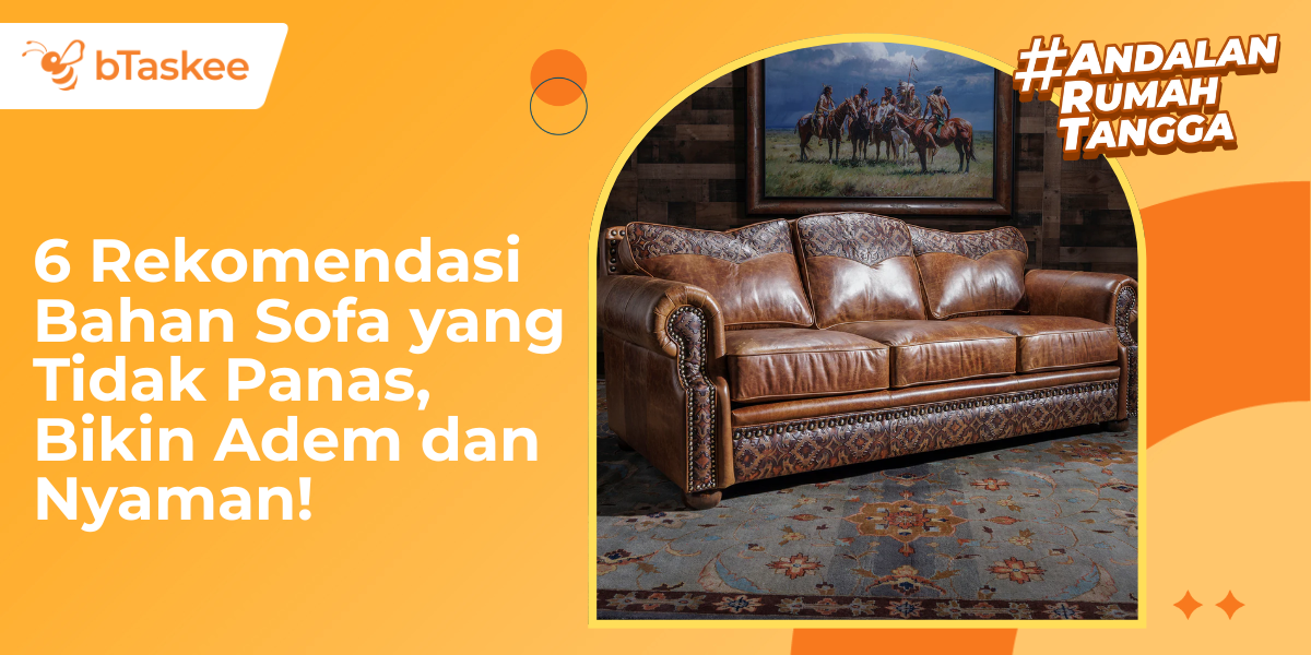 rekomendasi bahan sofa yang adem
