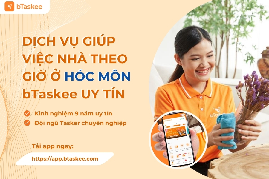 tìm giúp việc nhà theo giờ ở hóc môn
