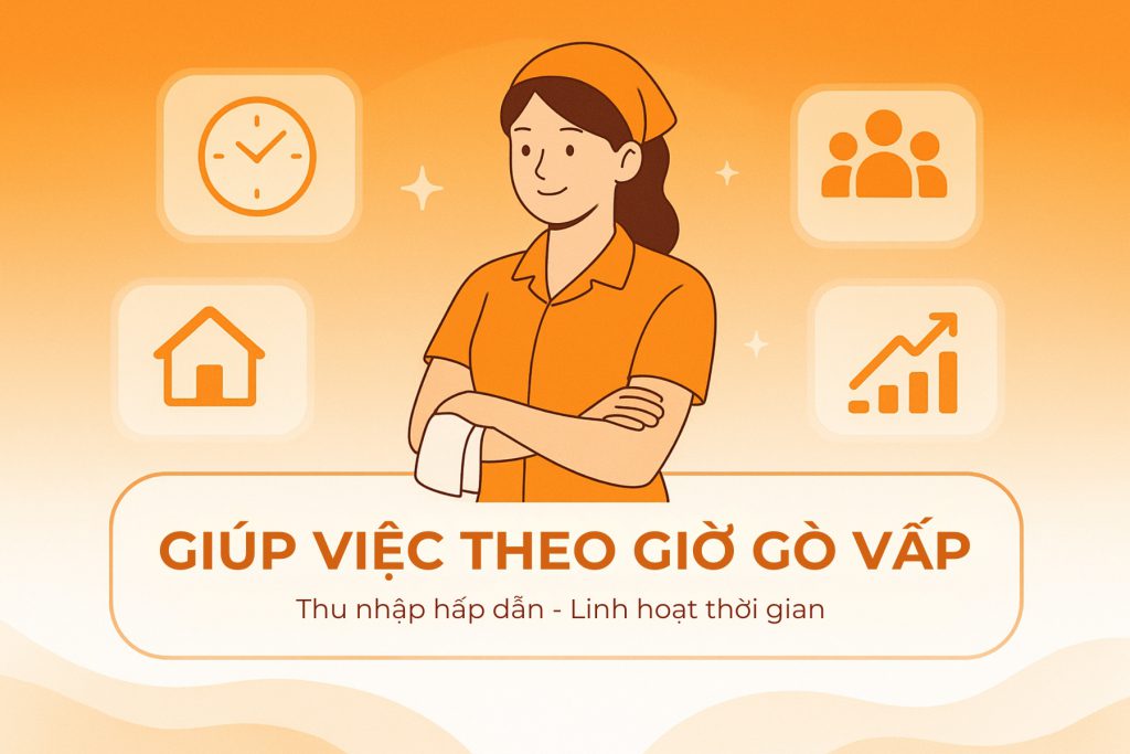 Tốc độ phát triển nhanh tạo thị trường tiềm năng cho dịch vụ giúp việc theo giờ tại Gò Vấp.