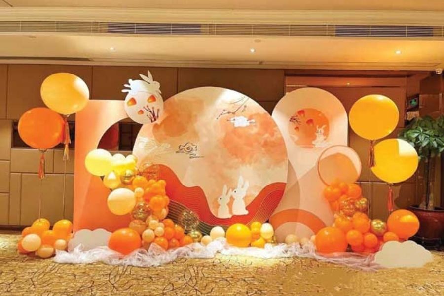 Trang trí theo phong cách hiện đại.