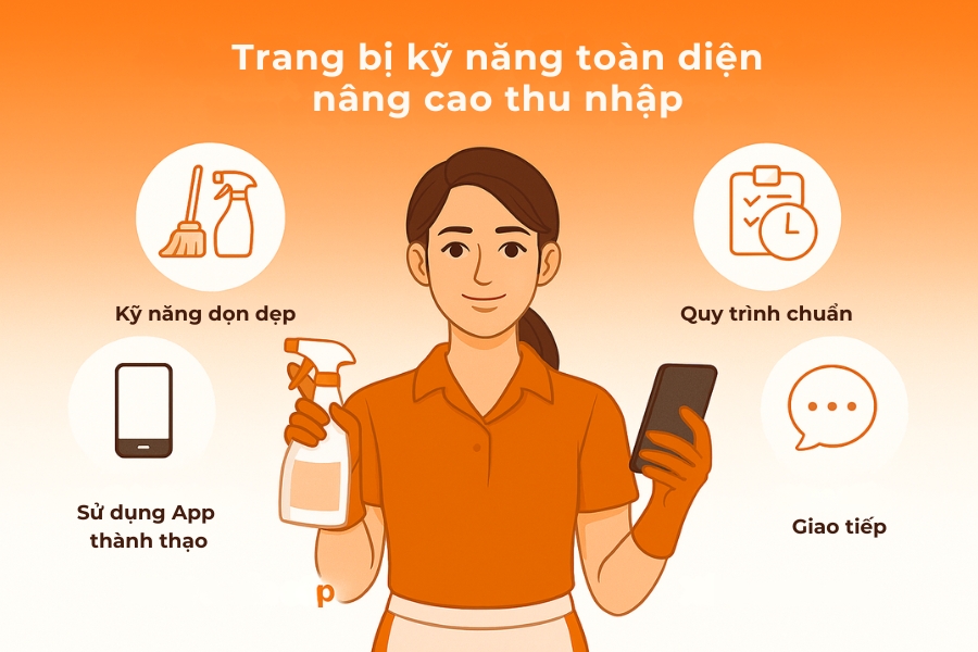 Chương trình đào tạo bài bản và được trang bị nhiều kỹ năng toàn diện.