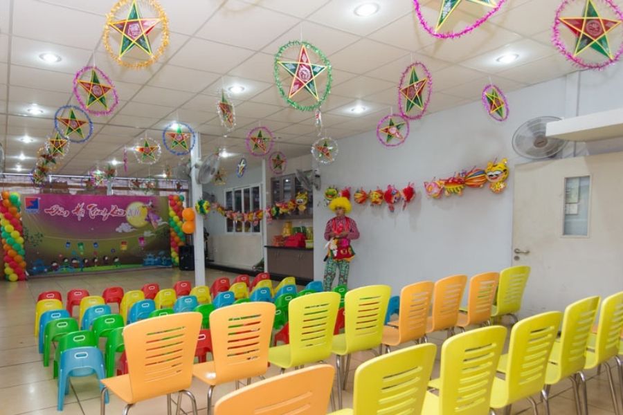 Không gian lớp học có thể được trang trí với nhiều ý tưởng khác nhau.