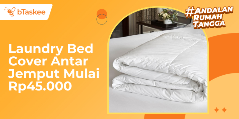 Laundry Bed Cover Antar Jemput Mulai Rp45.000