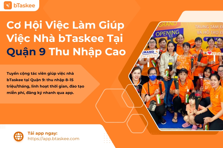 tìm việc giúp việc nhà theo giờ ở quận 9