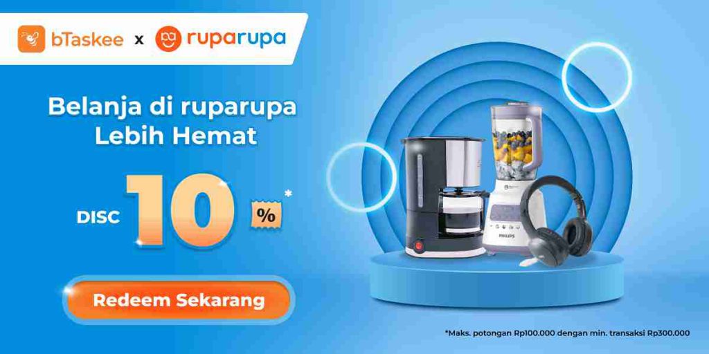 Diskon 10% untuk Semua Pengguna ruparupa - bRewards