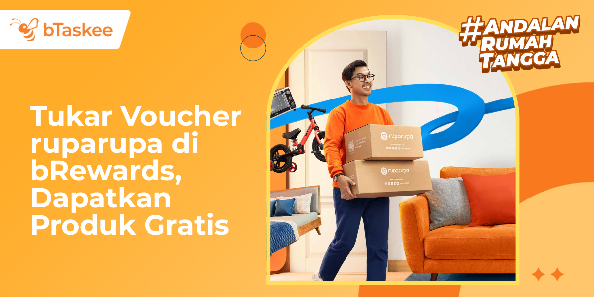 Tukar Voucher ruparupa di bRewards, Dapatkan Produk Gratis