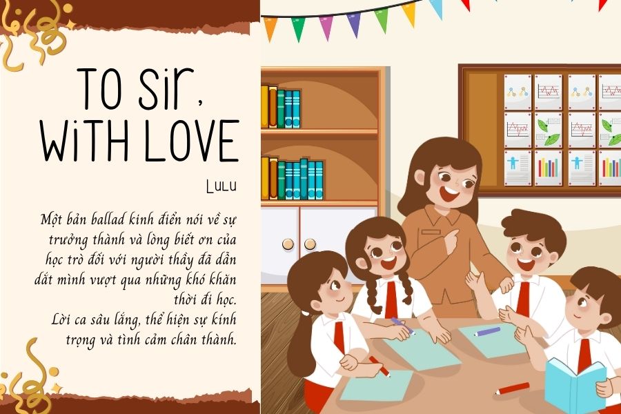 Bài hát, thơ ca cũng là cách để thể hiện lòng tri ân, biết ơn đến thầy cô.