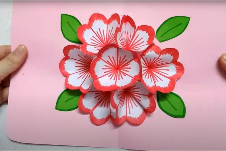 Chiếc thiệp xinh xắn chỉ với vài bước đơn giản.