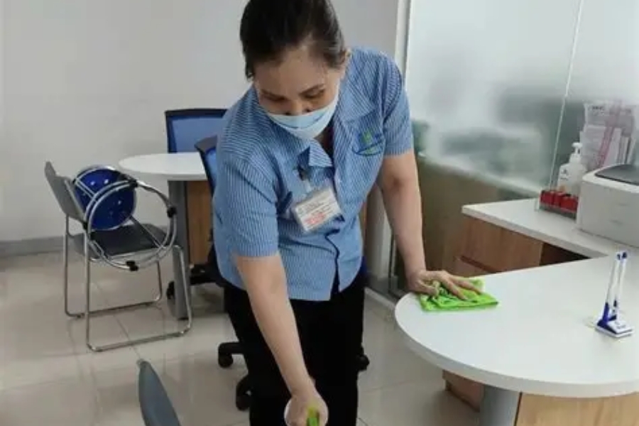 Công ty vệ sinh Pan Pacific Sài Gòn - Nguồn: Pan Pacific Sài Gòn