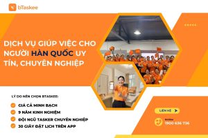 Giúp việc cho người Hàn Quốc