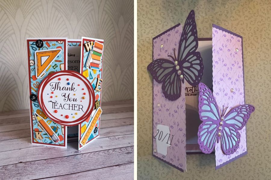 Mẫu thiệp 20/11 handmade độc đáo khác.