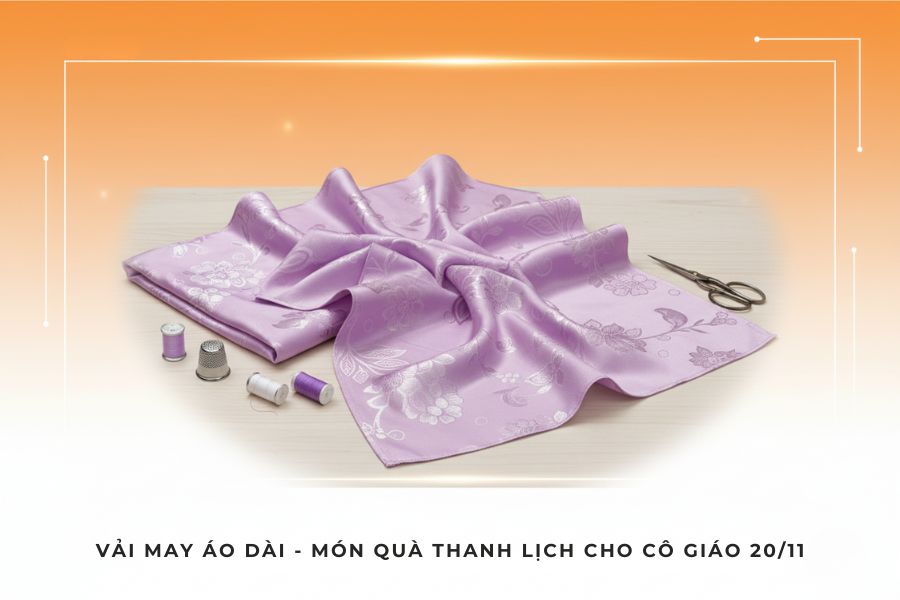 Nên ưu tiên vải có chất liệu mềm mại, thoáng mát.