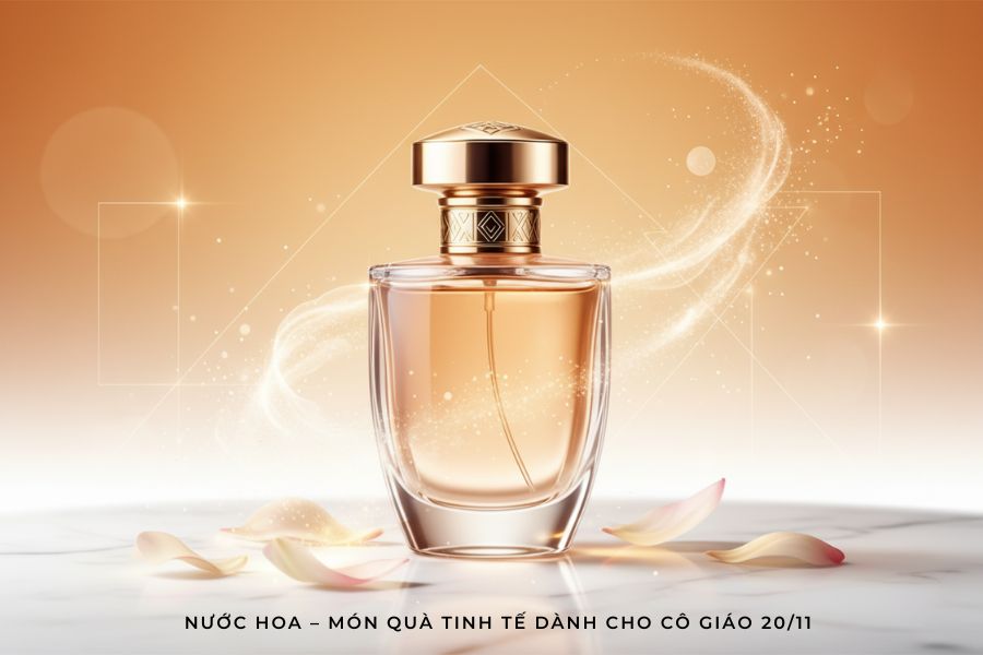 Nước hoa là món quà 20/11 đầy cá tính.