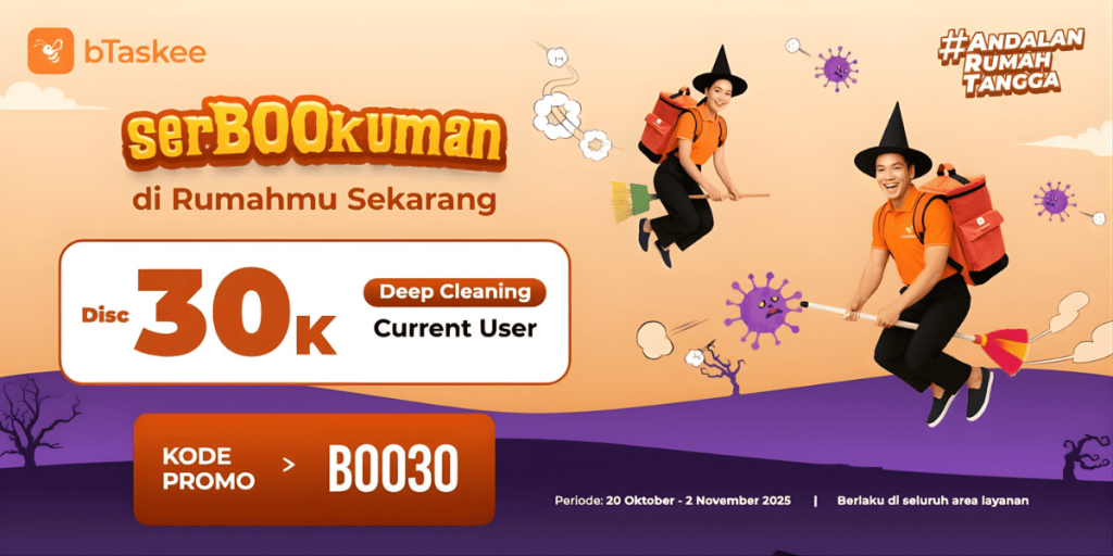 Promo Halloween Deep Cleaning – Current User