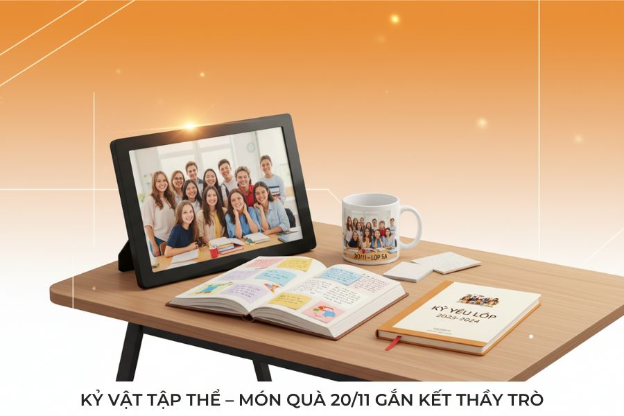 Quà tặng 20//11 tặng giáo viên chủ nhiệm cần ưu tiên ý nghĩa kỷ niệm.