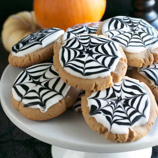Spider Web Cookies