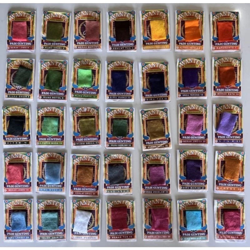 Pilihan warna Wantex