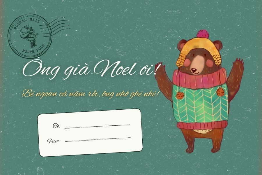 Bé cũng muốn có những caption Noel thật dễ thương.