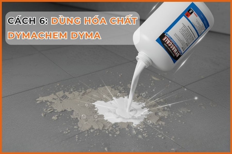 Cách 6: Dùng hóa chất Dymachem Dyma.